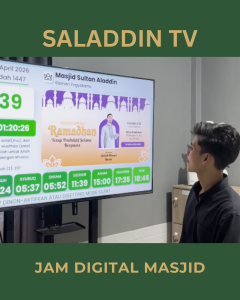 fungsi jam digital masjid