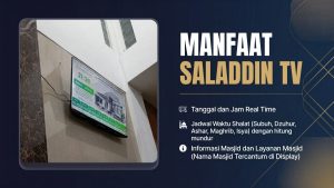 jam digital di masjid
