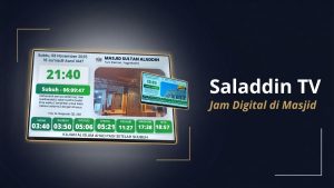 jam digital di masjid