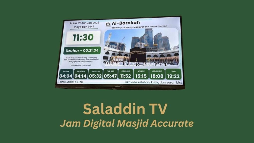 jam digital masjid accurate