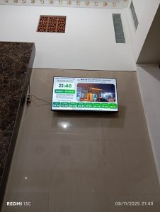 jam digital masjid berapa watt